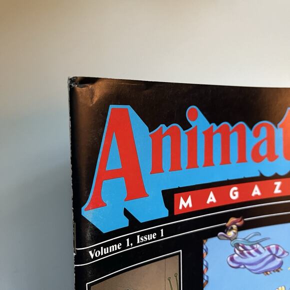 Animation Magazine #1 1987 - 1st Appearance Simpsons Rare HTF Vintage Grail - Picture 4 of 14